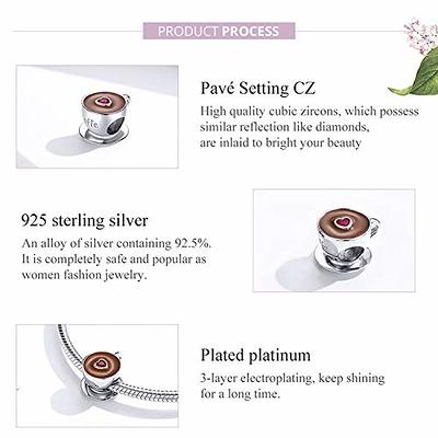 NARMO 925 Sterling Silver Charms for Bracelets Original Bead Charm for  Pandora Bracelet Snowflake Dangle Charms - Yahoo Shopping