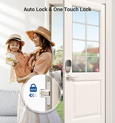 Veise Smart Lock, Fingerprint Door Lock, 7-in-1 Keyless Entry Door