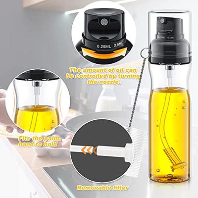 Unique Bargains 250ml Kitchen Long Nozzle Oil Vinegar Container Squeeze Bottle Dispenser