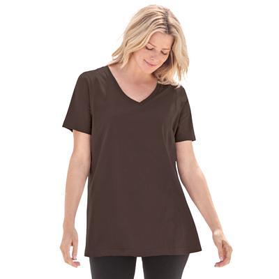 Perfect Long-Sleeve V-Neck Tee