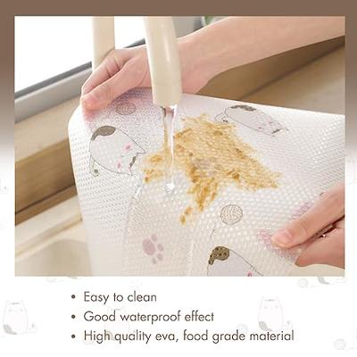 INNOLITES innolites shelf liner, non adhesive shelf liners for kitchen  cabinets, waterproof durable cabinet liner drawer liner, non-sli