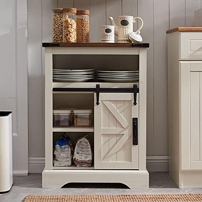 OKD Bathroom Storage Cabinet, Farmhouse Storage Cabinet with