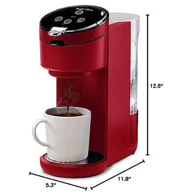 Keurig K-Slim + Iced Single Serve Coffee Maker, Brews 8 to 12oz. Cups, Gray