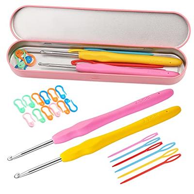  Resin Crochet Hooks for Arthritic Hands - 4mm, 4.5mm