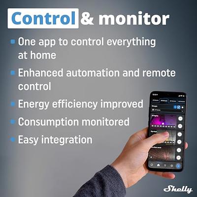 Shelly Plus 1 Relay Switch WiFi Shelly Cloud App IOS Android Alexa Google  Assist
