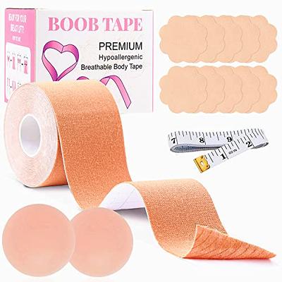 Boob Tape Breathable Breast Lift Tape Athletic Tape With Silicone