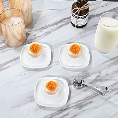 Stainless Steel Egg Cups for Soft & Hard Boiled Eggs Set of 8 Egg Holder  Tray Kitchen Tool - Yahoo Shopping