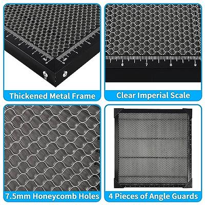 Honeycomb Laser Bed | Honeycomb Panels | Working Table for Cutting and  Engraving | Fit for Most Laser Engravers | 400x400 MM