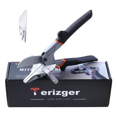 Terizger Multi Angle Miter Shears with 45-135 Degree Adjustable