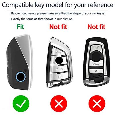 1set TPU Car Key Case & Keychain Compatible With Nissan, Key Fob Cover