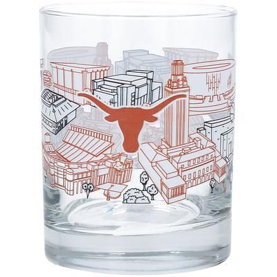 Texas Longhorns Two-Pack Knockout 16oz. Pint Glass Set