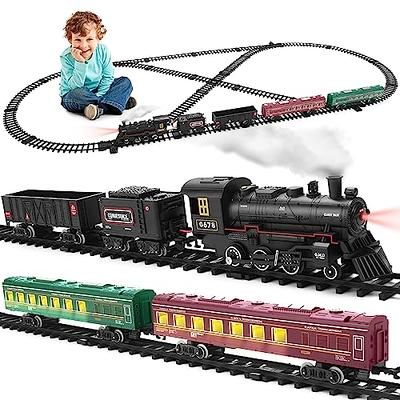 Construction Vehicles Set Toys, Big Blocks Train Tracks