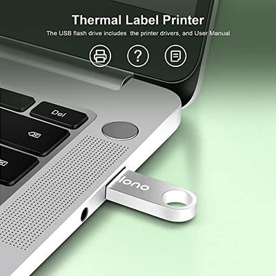 Phomemo Label Printer, Shipping Label Printer, Thermal Label Printer for  Shipping Packages & Small Business, Supports , USPS, Paypal, ,  -  Support Multiple Systems (Green) 