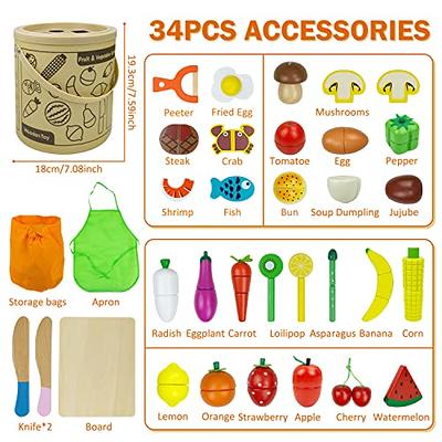 Frogprin Pop up Toaster Play Kitchen Playset, Wooden Toy Food 13 Pcs Play  Kitchen Accessories, Pretend Play Food Sets for Kids Kitchen, Interactive  Early Learning Toaster for Girls & Boys - Yahoo Shopping