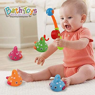 Lehoo Castle Bath Toys, Magnetic Fishing Game for Bath, 4 Pcs Wind up  BathToys, Shower Bathtub Toys with Shark Fishing Net, Baby Toys 18 Months+  - Yahoo Shopping
