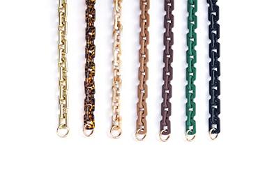 WADORN Purse Acrylic Chain Strap, 34.5 Inch Resin Bag Chain