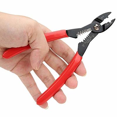 Wire Stripper, 4 in 1 Multi Purpose 12-20 AWG Electricians Pliers Wire  Splicer Cable Stripper, Professional Electrical Cable Stripping Crimping  Tool - Yahoo Shopping