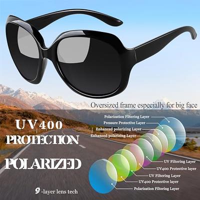 Ladies Women Designer Polarized Sunglasses Driving Eyewear UV400 Lens  Rimless US 