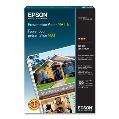 Epson Bright White Paper (8.5 x 11, 500 Sheets) S041586 B&H