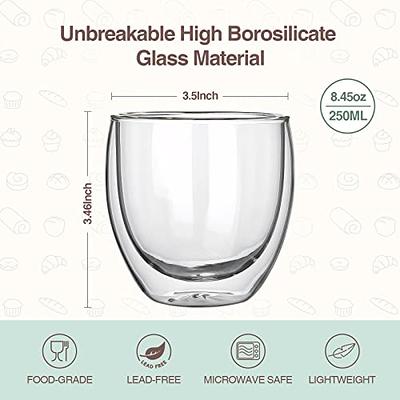 Double-Walled Tall Glass Cup