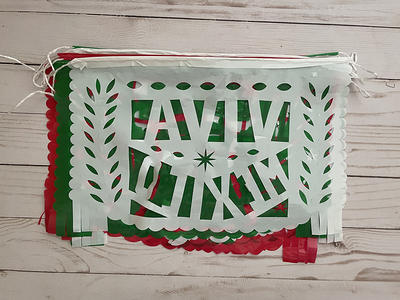 Mexican Fiesta Party Decorations, 5 Pk Papel Picado Banners