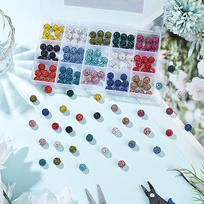  Pandahall 150Pcs Glass Green Leaf Beads Charms