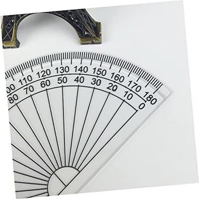  Operitacx 2 Pcs Stainless Steel Ruler Drawing Ruler