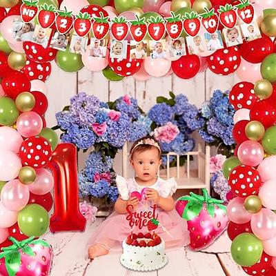 Berry First Birthday Party Supplies, Sweet One Birthday Party Decorations  Strawberry First Birthday Decorations For Girl Berry First Birthday High  Chair Banner Balloon Garland Crown Backdrop - Yahoo Shopping