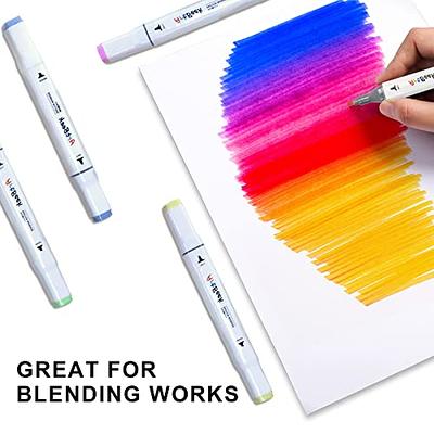 Banral 120 Colors Alcohol Markers Set, Dual Tip Art Markers Pens