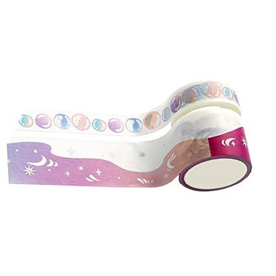 Adhesive Tape 1 Roll Glitter Washi Tape Diy Decorative Colored Tape Sticky  Craft Tape Self Adhesive Glitter Tape For Scrapbooking And Paper Crafts 