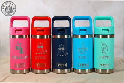 Personalized Engraved YETI 12oz Kids Water Bottle-2