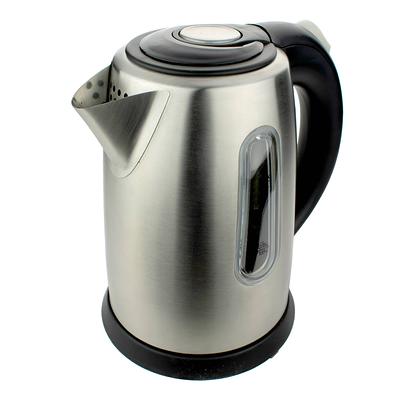 Brentwood 1.5 Liter 1000W Stainless Steel Electric Cordless Tea Kettle