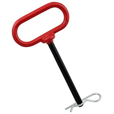 Jamiikury Trailer Hitch Pin, 3/8 x 4 Inch Tractor Hitch Pin with R