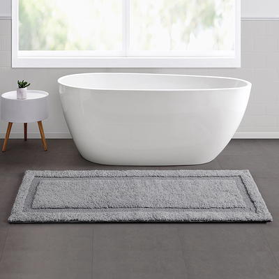 20x34 Performance Plus Cotton Reversible Bath Rug/runner Light