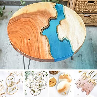 Craft Resin Epoxy Resin Kit for Beginners with Resin Molds, Table Top Art Resin Jewelry Casting DIY Tumblers & Wood 2 Gallon 2 Part Resin Epoxy Kit