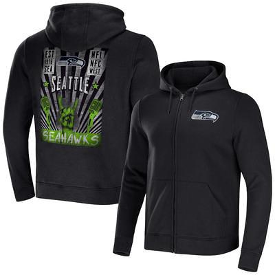 seahawks full zip hoodie