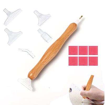 Liccyy 13 PCS Diamond Painting Pens Tools for Square & Round Gem, Wooden 5D  Drill Dot