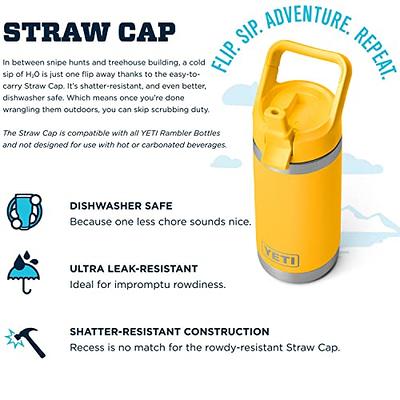 YETI Rambler Jr. 12 oz Kids Bottle with Straw Cap-Reef Blue