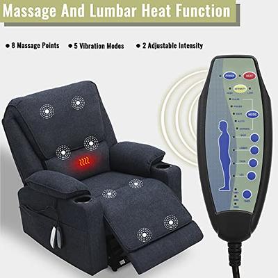 Car Seat Vibration Lumbar Headrest Massager - 2