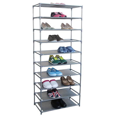 Neatfreak Stackable 3 Tier Metal Shoe Rack - Yahoo Shopping