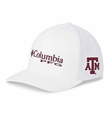 Men's Columbia Black/White PFG Flex Hat