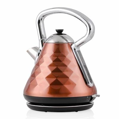 SULIVES Electric Kettle, 1.7L Stainless Steel Tea Kettle with