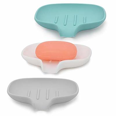 Wholesale 2 Pack Waterfall Soap Tray Multi Purpose Soap and Sponge