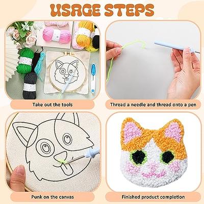 Punch Needle Embroidery Kit for Beginners - DiyerClub