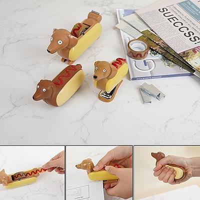  ELIKAI Hot Dog Stapler with 1000 Staples, Funny Stapler for  Desk, Cute & Novelty Stapler, Novelty Gifts, Funny Desk Accessories &  Supplies for Work, Cool Stuff for Office Desk, Office