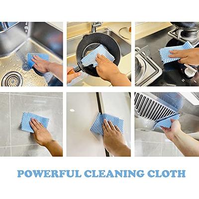 Clean kitchen towels and cleaning cloths 