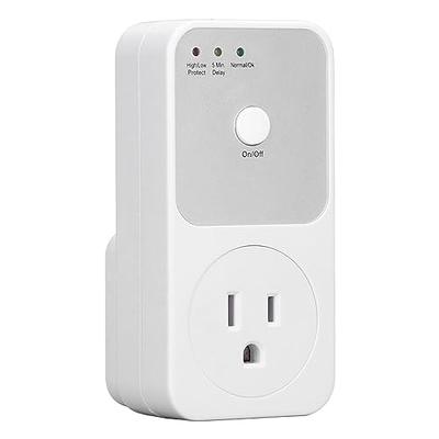 BSEED Voltage Protector, Single Outlet Surge Protector Plug in for Home  Appliance Multi Function Plug with Protection Wall Mount Power Suppressor  for