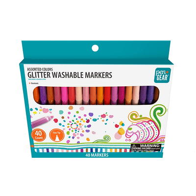 Vitoler 18 Assorted Color Permanent Markers,Fine Point Art Marker Pens Set  for Adult Coloring Marking Doodling Painting on Plastic,Glass,Stone - Yahoo  Shopping