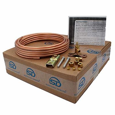 Supplying Demand CIM25 25 Feet Copper Refrigerator Ice Maker Water Line Kit  - Yahoo Shopping