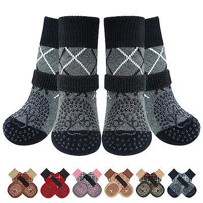Grippers Non Slip Dog Socks  Traction Control for Indoor Wear